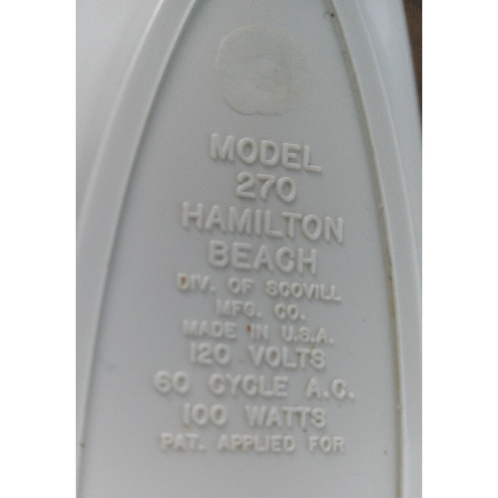 Hamilton Beach Electric Knife Model #270 Tested Works - Picture 3 of 10
